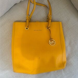 Michael Kors yellow bag